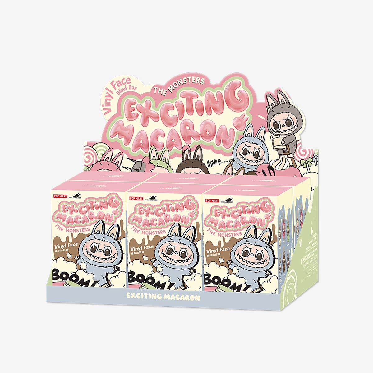 THE MONSTERS - Exciting Macaron Vinyl Face Blind Box – POP MART