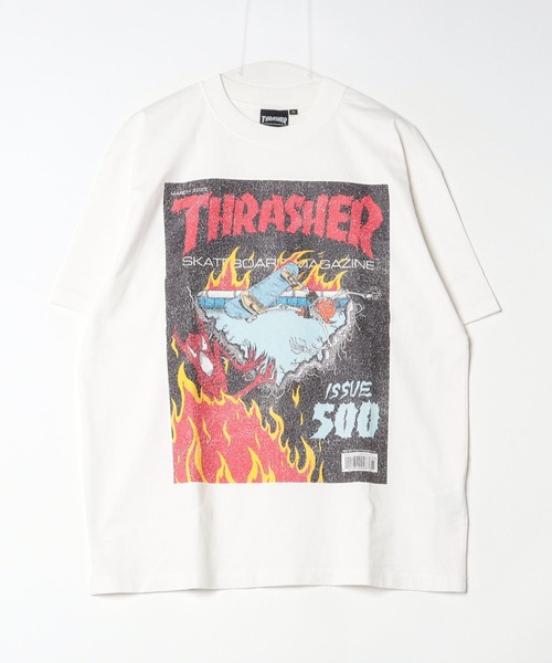 THRASHER（スラッシャー） tシャツ 「ムラサキスポーツ限定」THRASHER