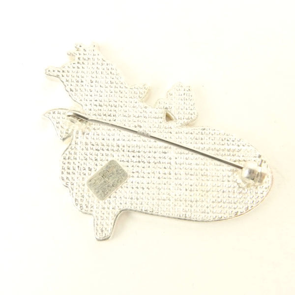 希少GUCCIドナルドブローチ