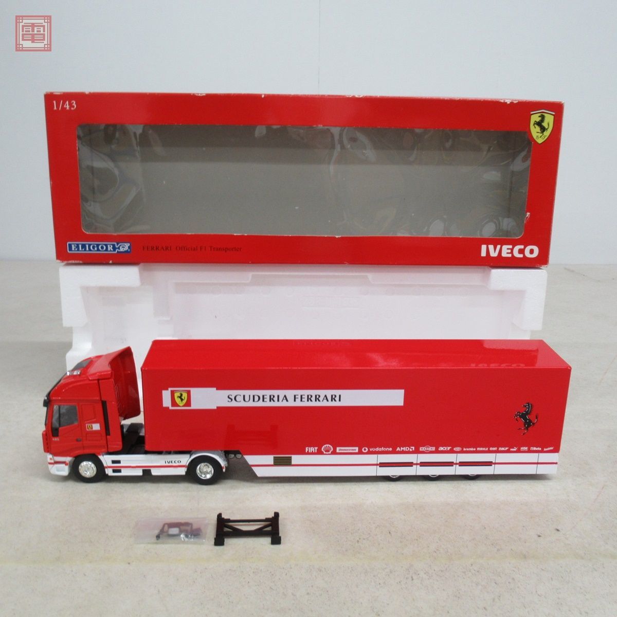 未開封・新品】エリゴールフェラーリFerrariトランスポーターIVECOレア
