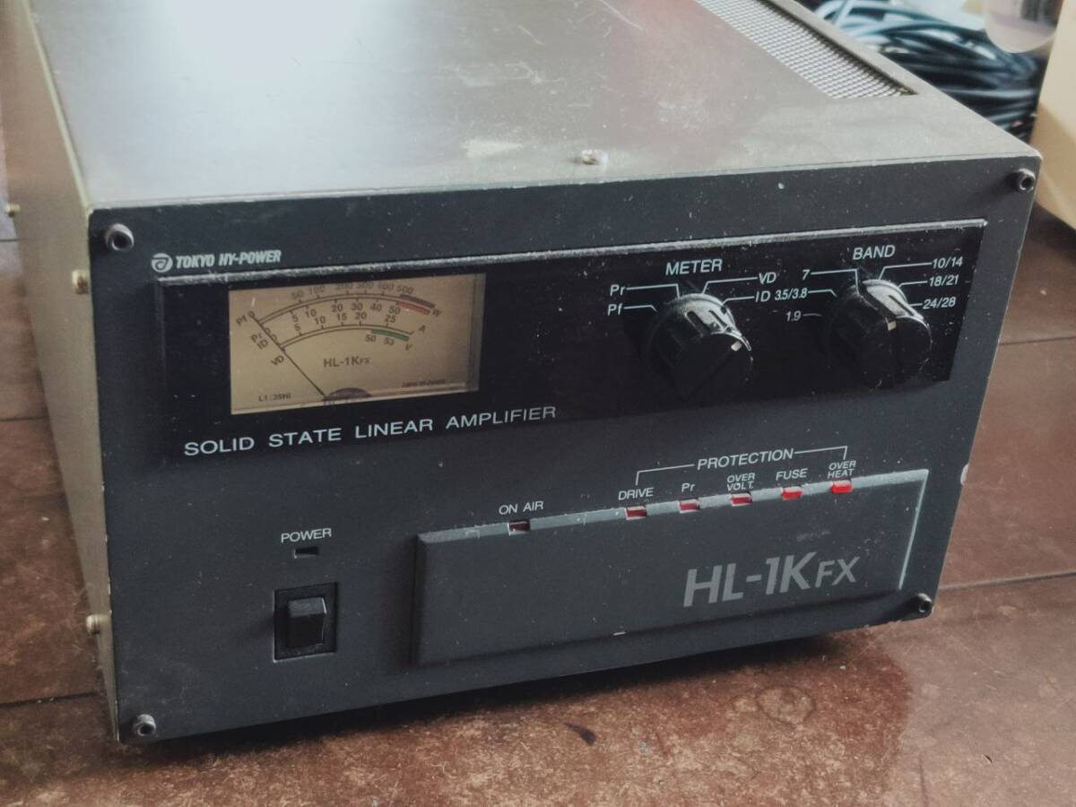 動作未確認】東京ハイパワーのHL-1KFXソリッドステートHFリニアアンプ