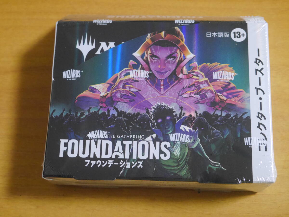mtg ファウンデーションズ コレクターブースター未開封4boxセット 英語