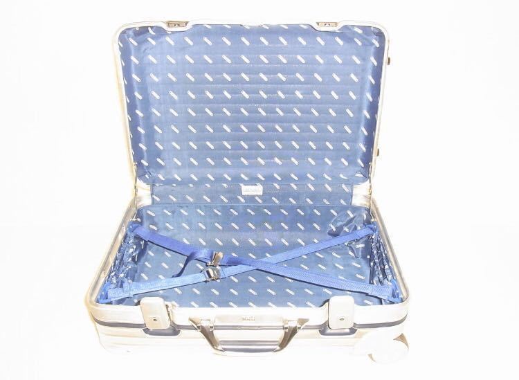 レア 超希少 リモワ RIMOWA 1999年モデル シルバーインテグラル 旧青