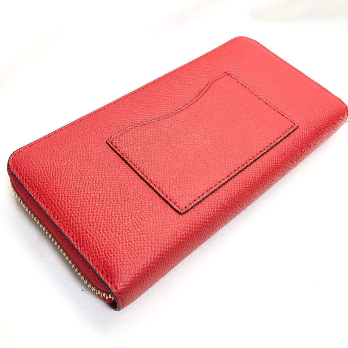 美品】 COACH コーチ 長財布 赤 レザー｜Yahoo!フリマ（旧PayPayフリマ）