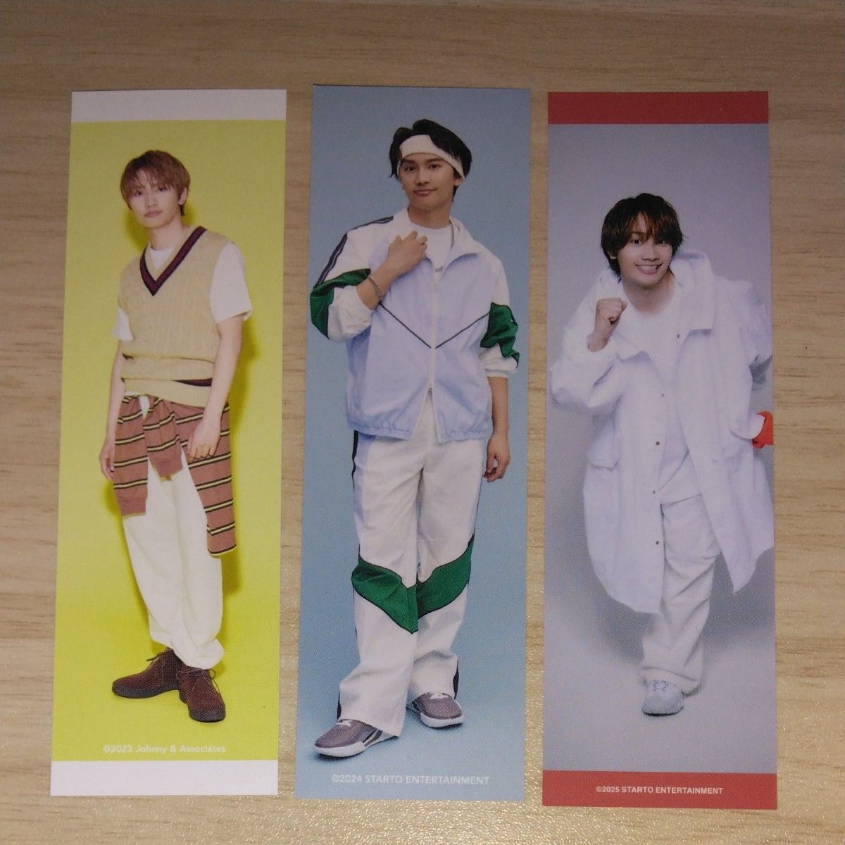 藤原丈一郎 なにわ男子 公式 Alpha Voyage POPMALL フォトカード3枚