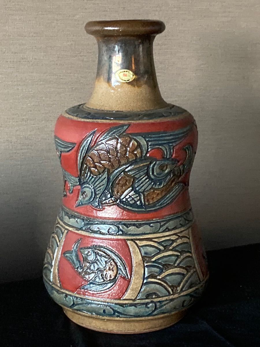 小橋川清正・嘉瓶／36cm・やちむん・壺屋・琉球・作家物｜Yahoo!フリマ