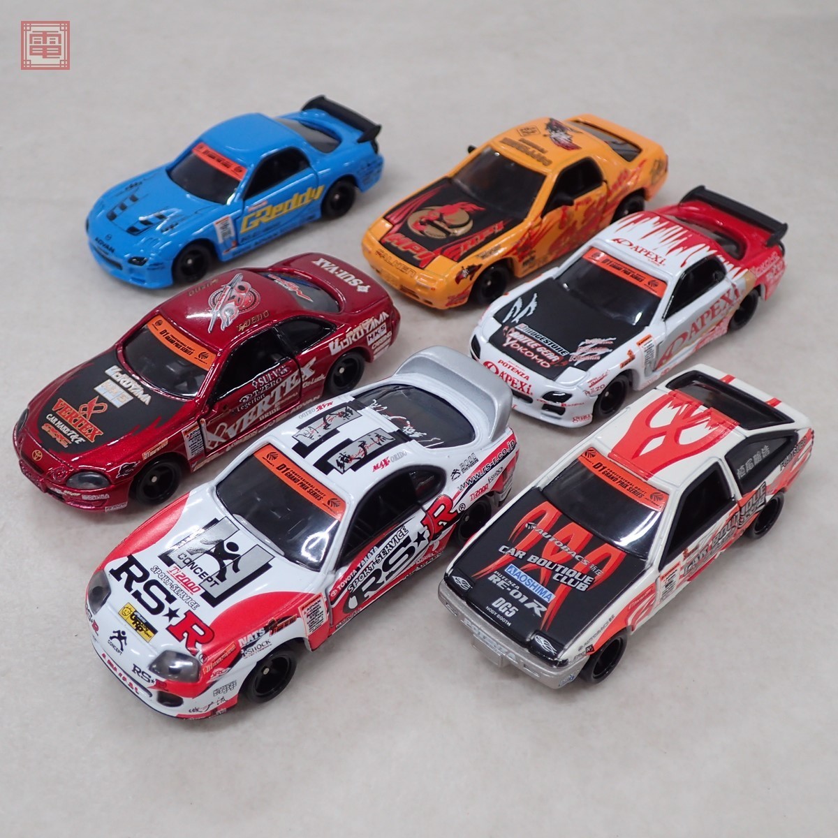 トミカ D1グランプリシリーズ 6台セット D1 グランプリ 6種類アソート