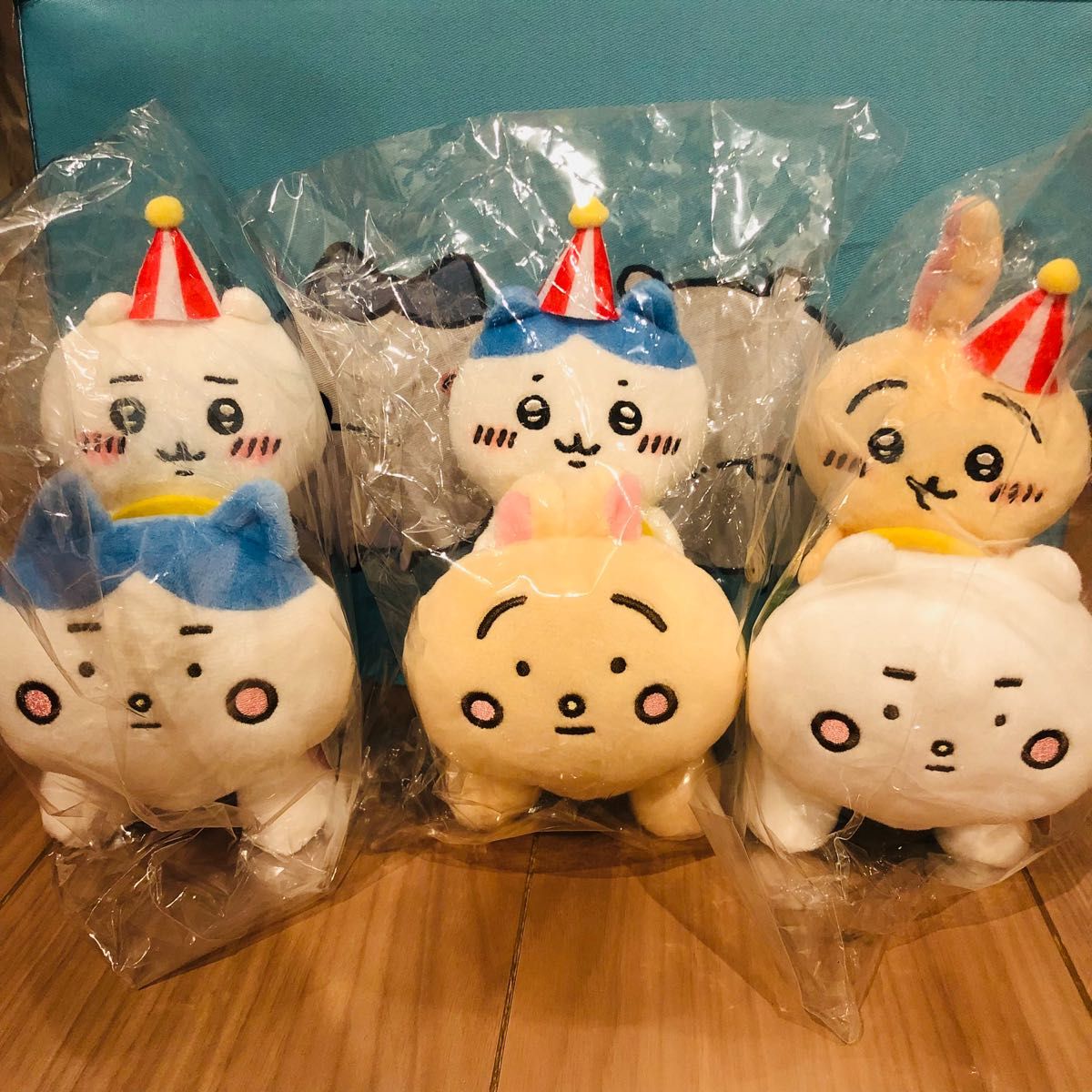 ちいかわらんど ぴーぽぽぬいぐるみ 3個セット ちいかわ ハチワレ