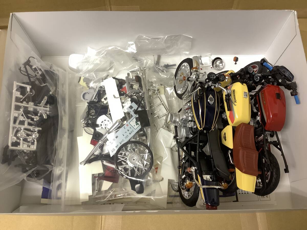 バイクプラモデル5台セット ジャンク品 まとめ売り バイクプラモデル5