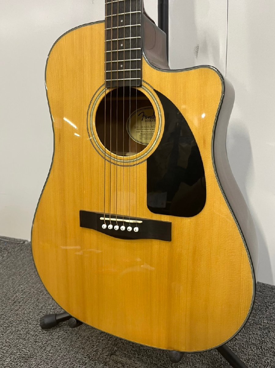 Fender CD-60CE SBST サンバースト エレアコ 純正ハードケース Fender