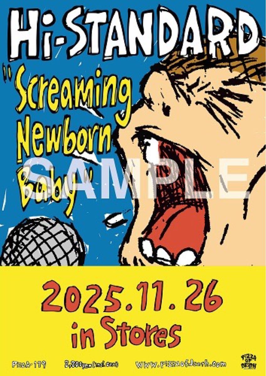 Hi-Standard ハイスタンダード ハイスタSCREAMING NEWBORN BABY