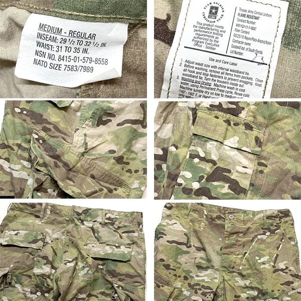 米軍実物 ACU FEMALE トラウザー OCP 25-REGULAR 2本 Propper ACU