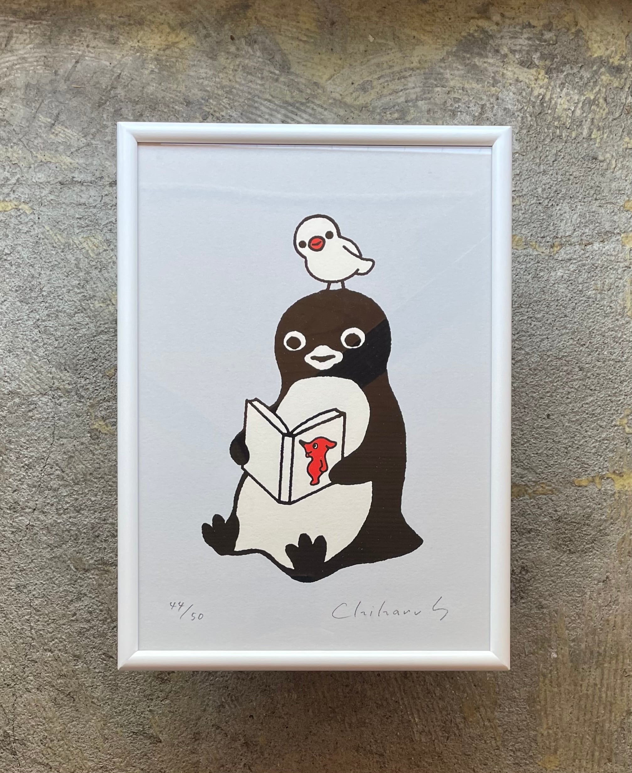 さかざきちはる Suicaペンギン チーバくん シルクスクリーン Suicaの