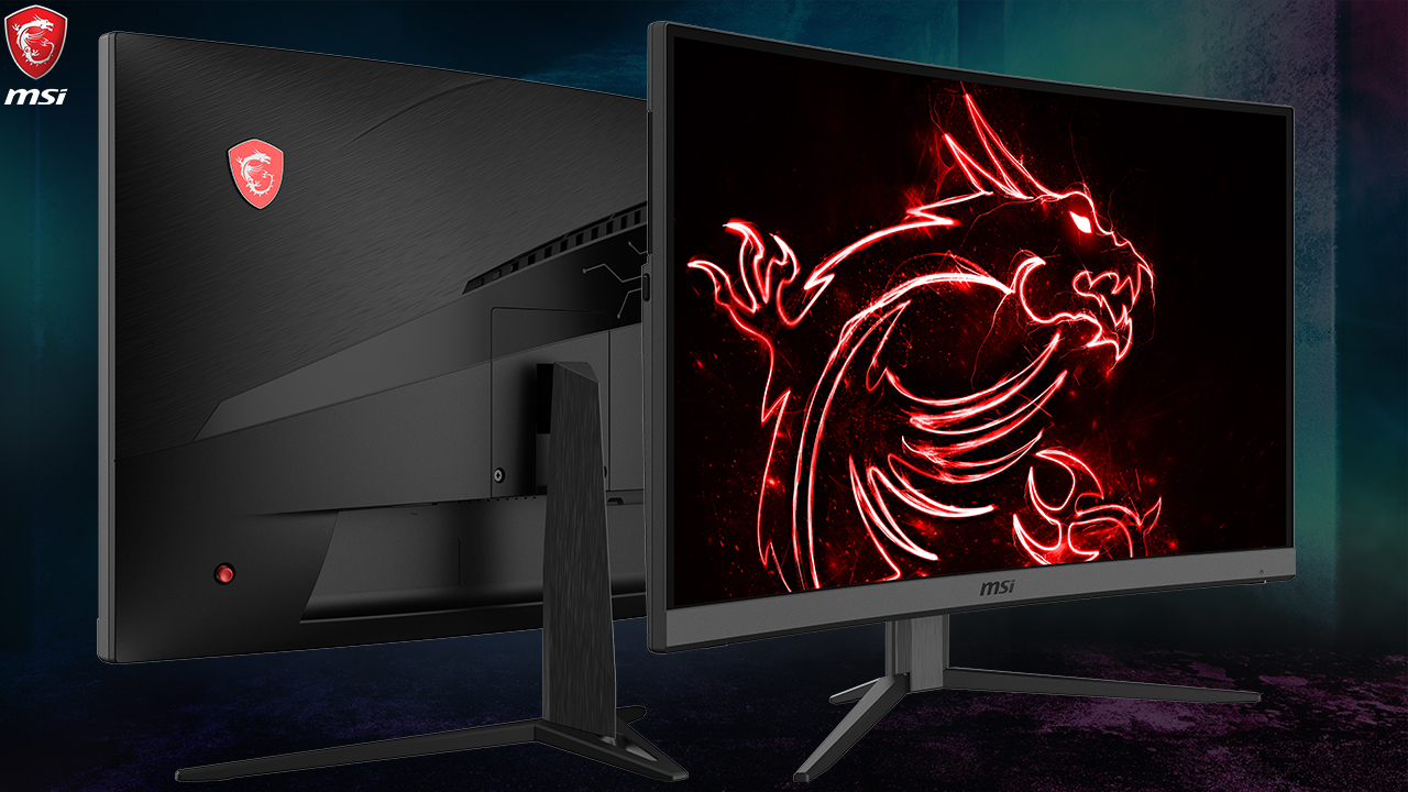 165Hz＋1ms】MSIからHDRと10bitカラー表示対応の湾曲パネル採用27