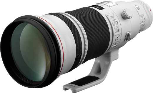 EF500mm F4L IS II USM - キヤノンカメラミュージアム