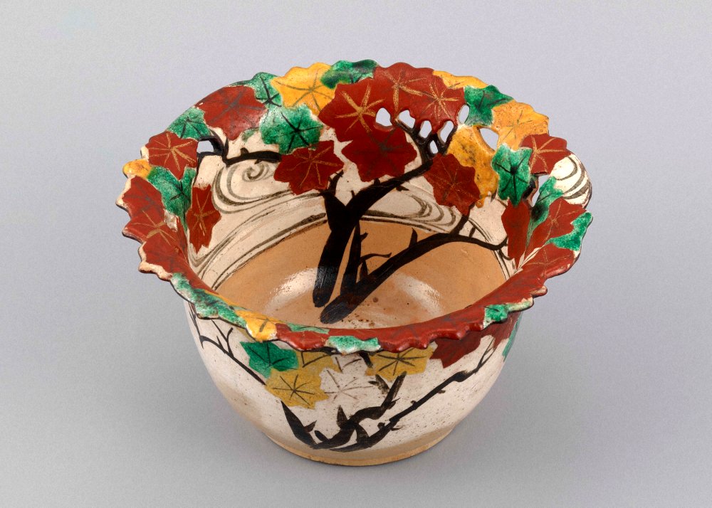 北大路魯山人 尾形乾山写竜田川平向 五人 魯山人 夢卿 ロ散人 魯卿