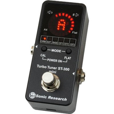 チューナー】ストロボチューナーの雄、Sonic ResearchのST-200
