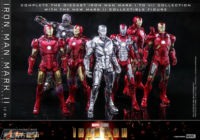 ホットトイズ アイアンマン・マーク2（2.0版）付属品 台座 ホット