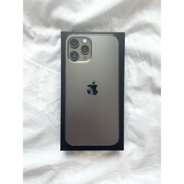 iPhone 12 Pro Max／SIMフリー／グラファイト／128GB