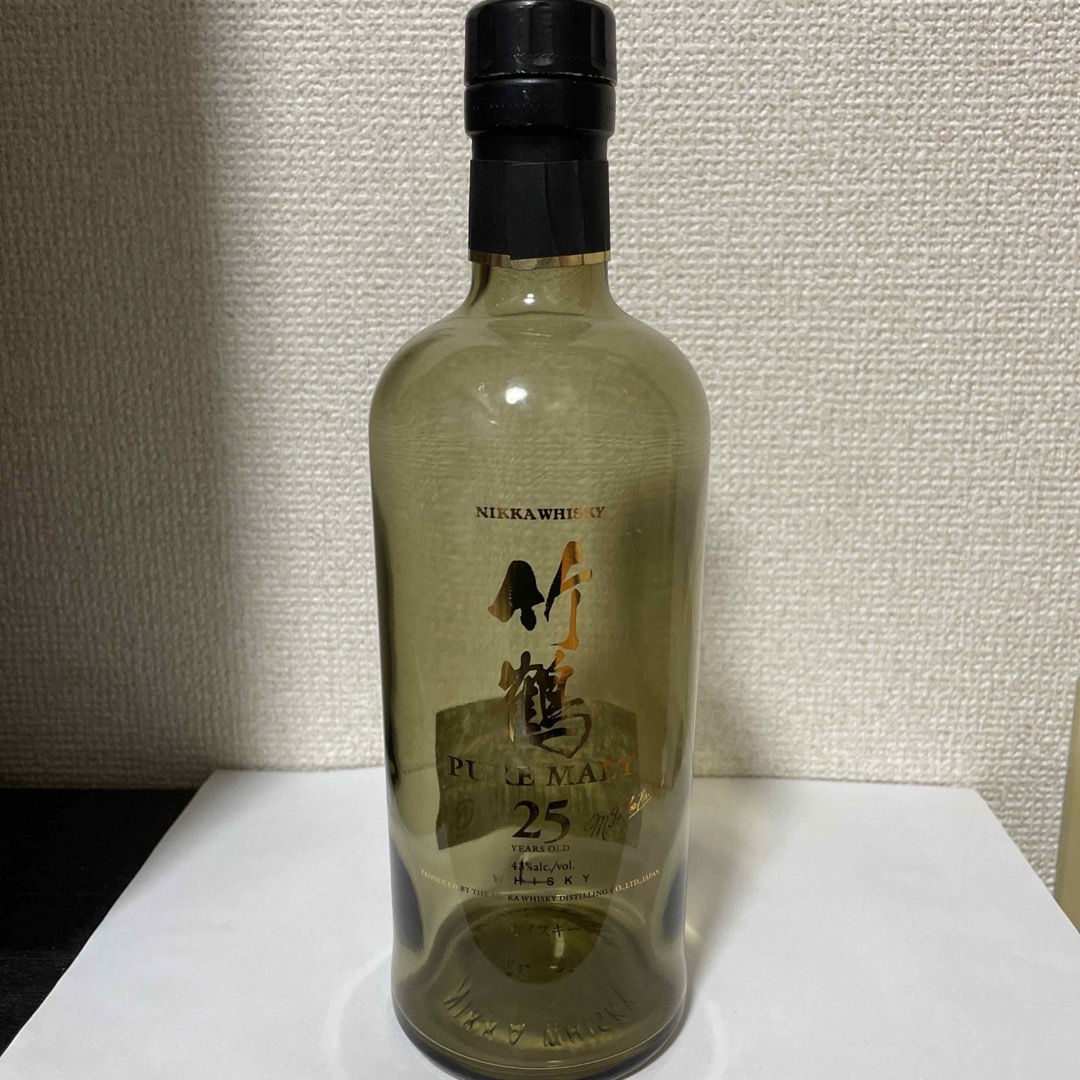 ニッカ 竹鶴 25年 空瓶 化粧箱付き 【公式通販】