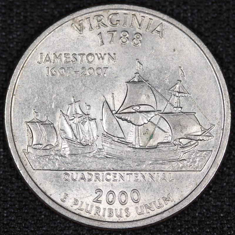 アメリカ United States of America 50州 クォーターダラー 25セント