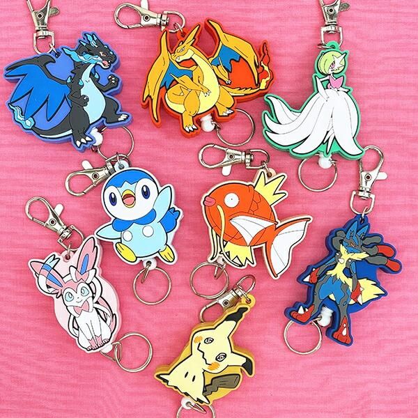 ポケットモンスター ポッチャマ ラバーリールキーホルダー ポケモン