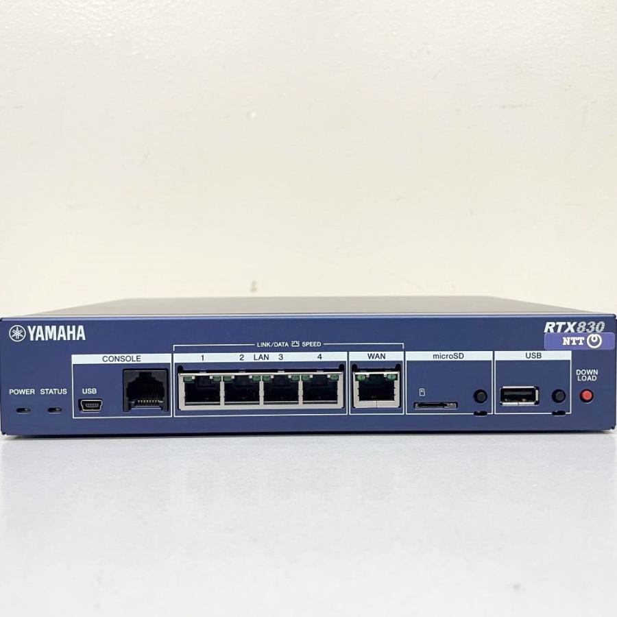 YAMAHA RTX830 ギガアクセス VPN ルーター 動作品 m3 RTX830 特長