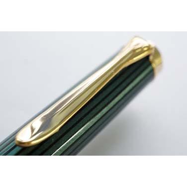 Pelikan（ペリカン） ボールペン スーベレーン K600 緑縞 新仕様