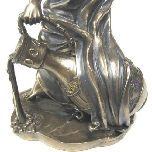 ディオニュソス バッカス像、ワインの神 ギリシャローマ神 ブロンズ風