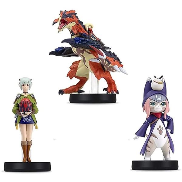 amiibo アミーボ モンスターハンターストーリーズ2 3種類セット 破滅