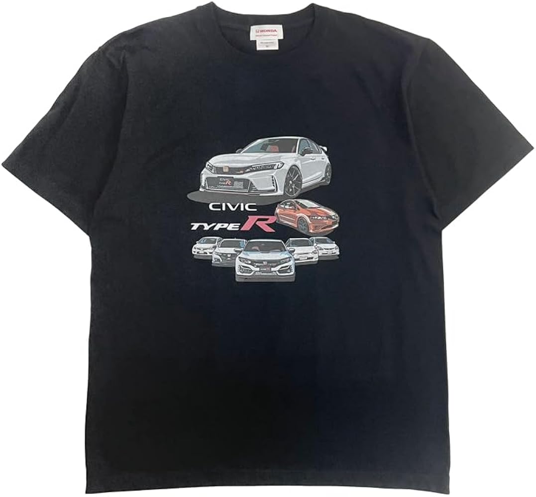 Amazon | [CAMSHOP] ホンダ シビック 半袖Tシャツ 2301HD41-01 HONDA