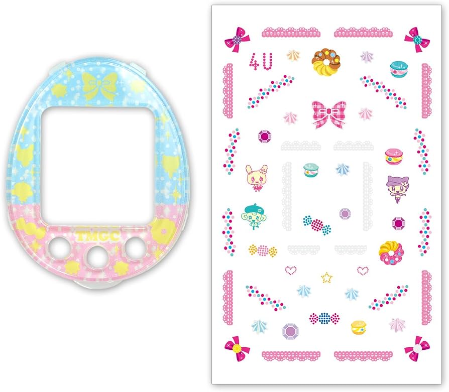 Amazon.com: TAMAGOTCHI 4U Deco Set スウィートガールスタイル