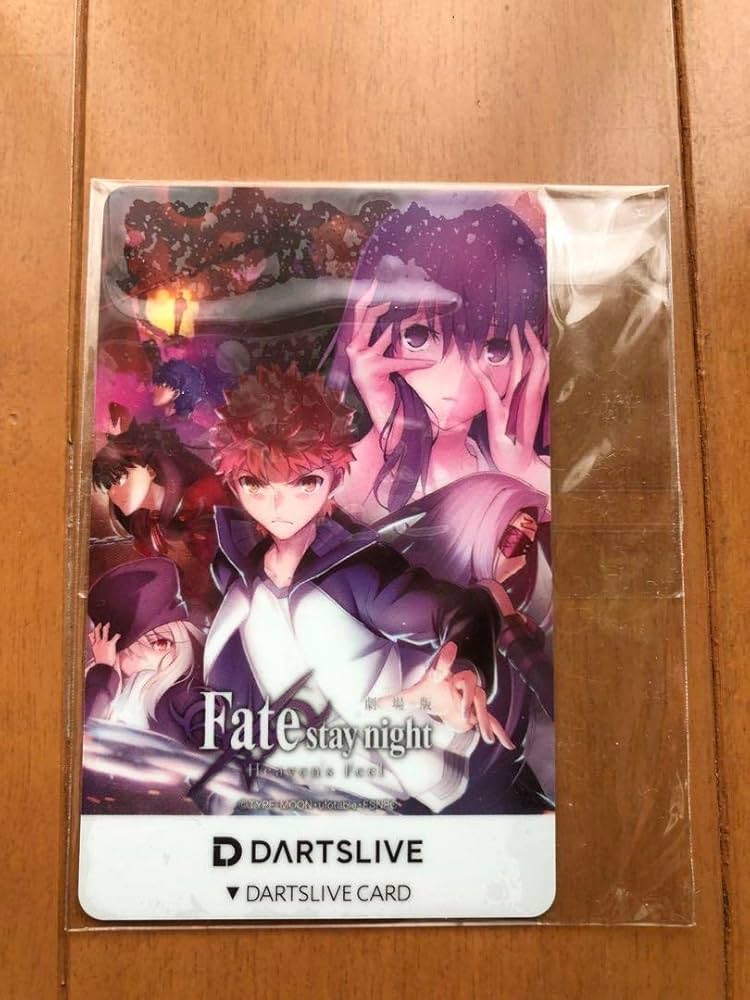 Fate stay night Heavens Feel ダーツライブカード