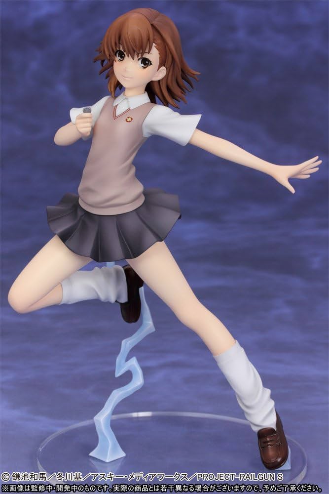 Amazon.co.jp: とある科学の超電磁砲S 御坂美琴 (1/8スケールPVC塗装