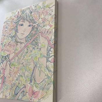 ☆木村智博「幸運」木製パネル アクリルガッシュ にくく 色鉛筆 鉛筆