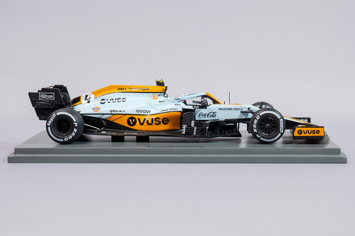 Spark McLaren MCL35M L. Norris 3rd Monaco GP 2021 | b's mono-log