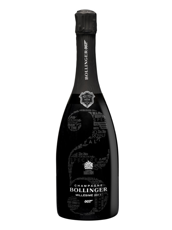 Champagne Bollinger Launches 007 Limited Edition –