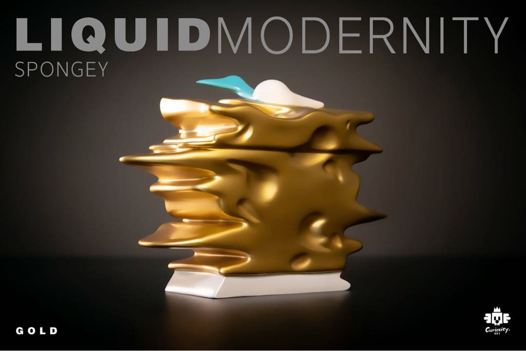 Liquid Mordernity アート フィギュア オブジェ スポンジボブ