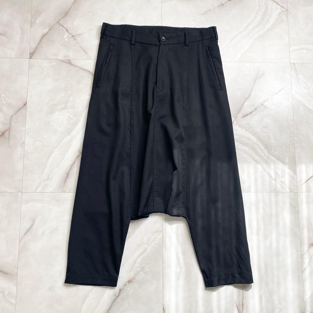 A15925 ブラックコムデギャルソン 09ss サルエルパンツ　黒 S A15925 ブラックコムデギャルソン 09ss サルエルパンツ 黒 S ブラック