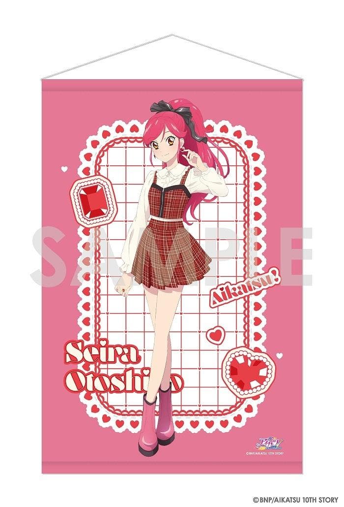 (未開封)タペストリー 音城セイラ アイカツ! ～Girly RED～ アイカツ！クリアファイル~Girly Red~ 星宮いちご×音城セイラ - メルカリ