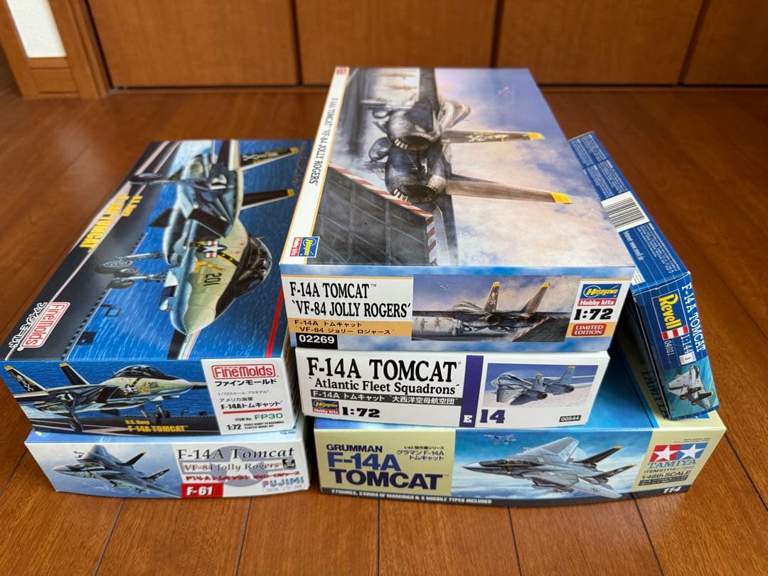 【新品】F-14A TOMCAT プラモデル6個セット F-14A トムキャット (プラモデル) - ホビーサーチ ミリタリープラモ