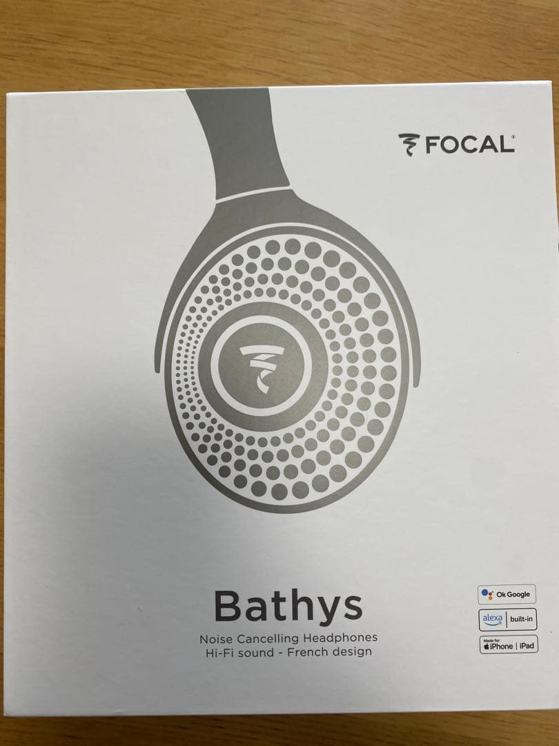 Focal Bathys ノイズキャンセリングヘッドフォン Focal BATHYS Closed Back Wireless Headphones with Active Noise Canceli