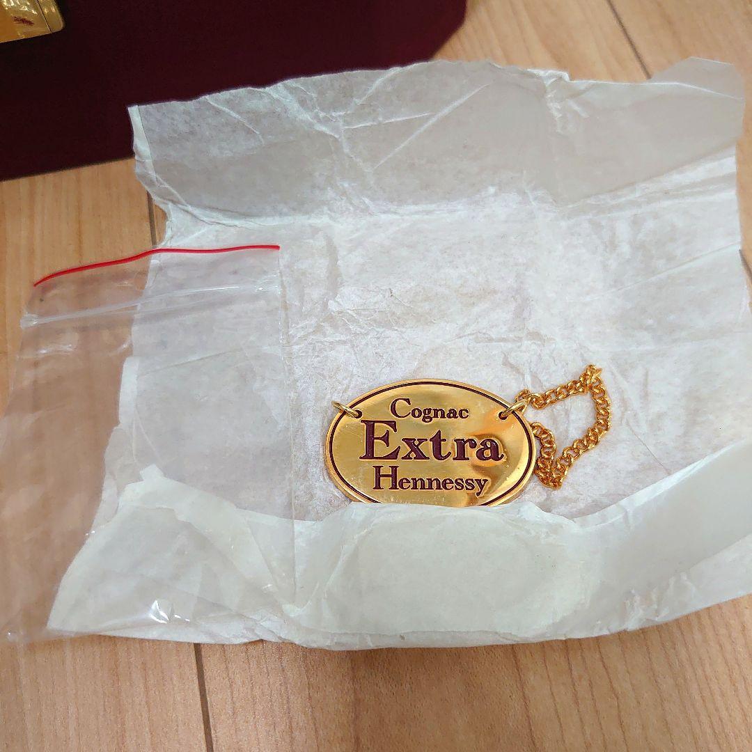 ヘネシーエクストラ バカラ クリスタル デキャンタ 替え栓・箱・冊子