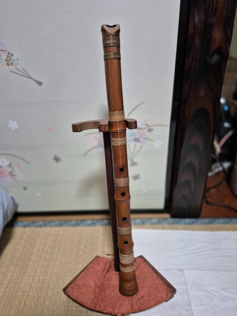 延べ尺八　全長５８ｃｍ　本曲に最適 延べ尺八 全長58cm 本曲に最適