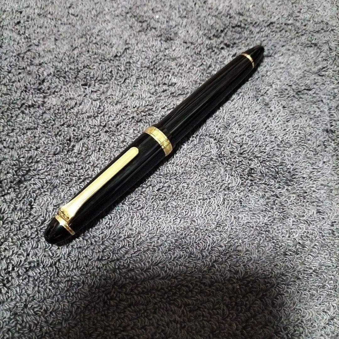 14K SAILOR 黒色プラスチック万年筆 金色装飾 SAILOR セーラー万年筆 プロフィット ライト 万年筆 ゴールドトリム