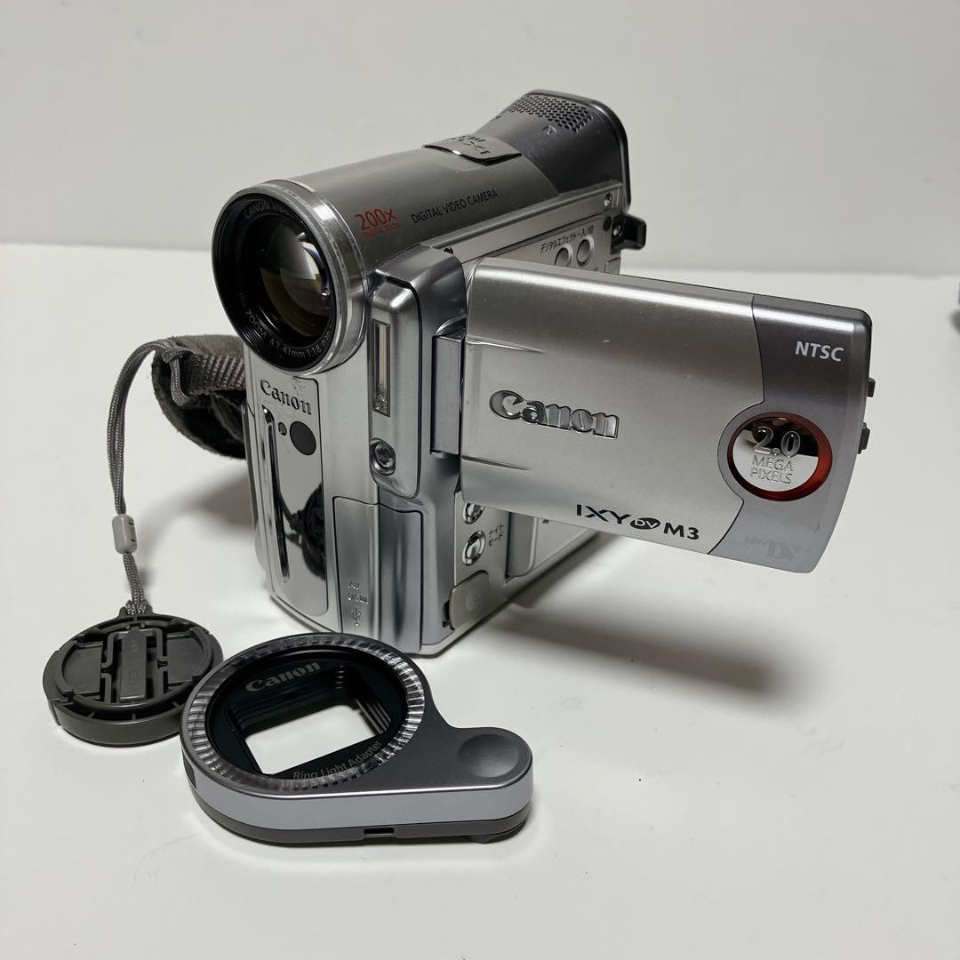 Canon IXY DV M3ビデオカメラ miniDVテープのダビング用に！