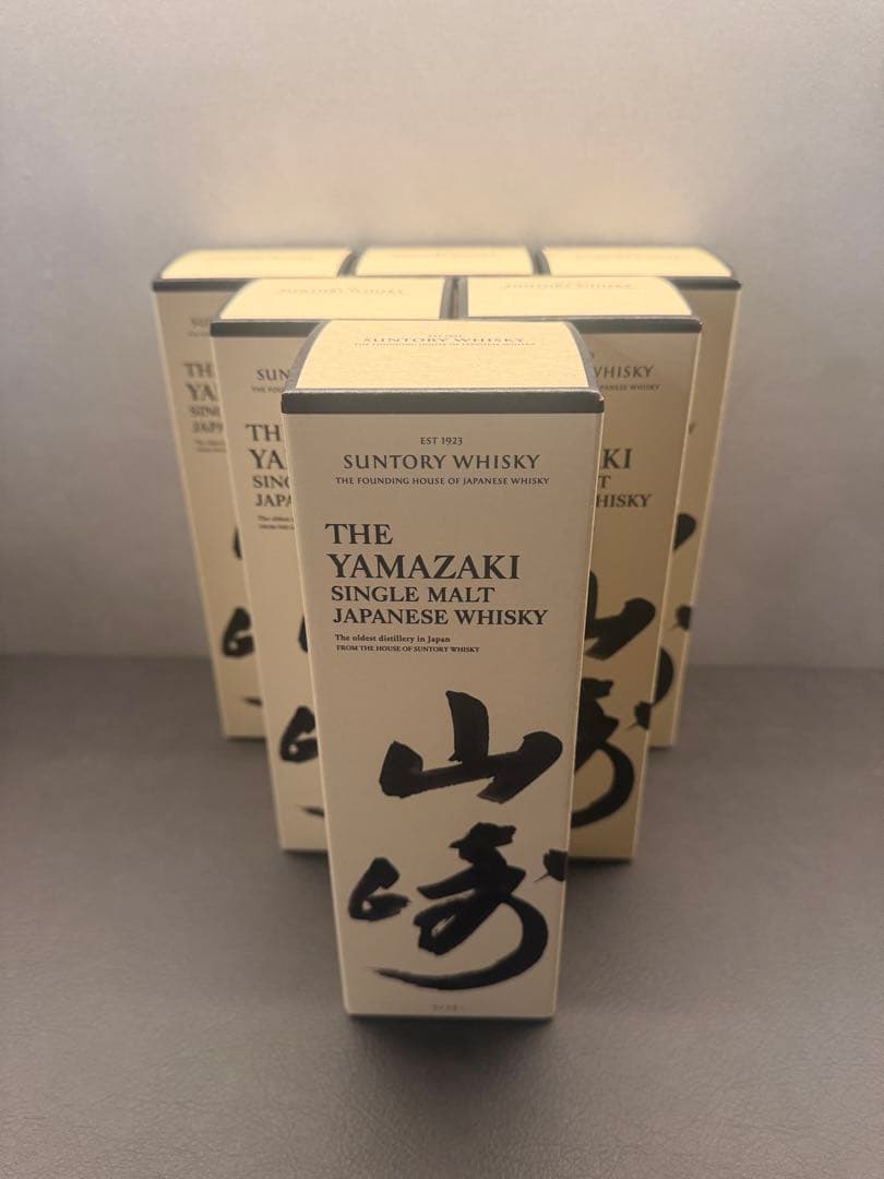 ★サントリー ウィスキー 山崎 700ml 6本セット 化粧箱入り★ ☆サントリー ウィスキー 山崎 700ml 6本セット 化粧箱入り☆