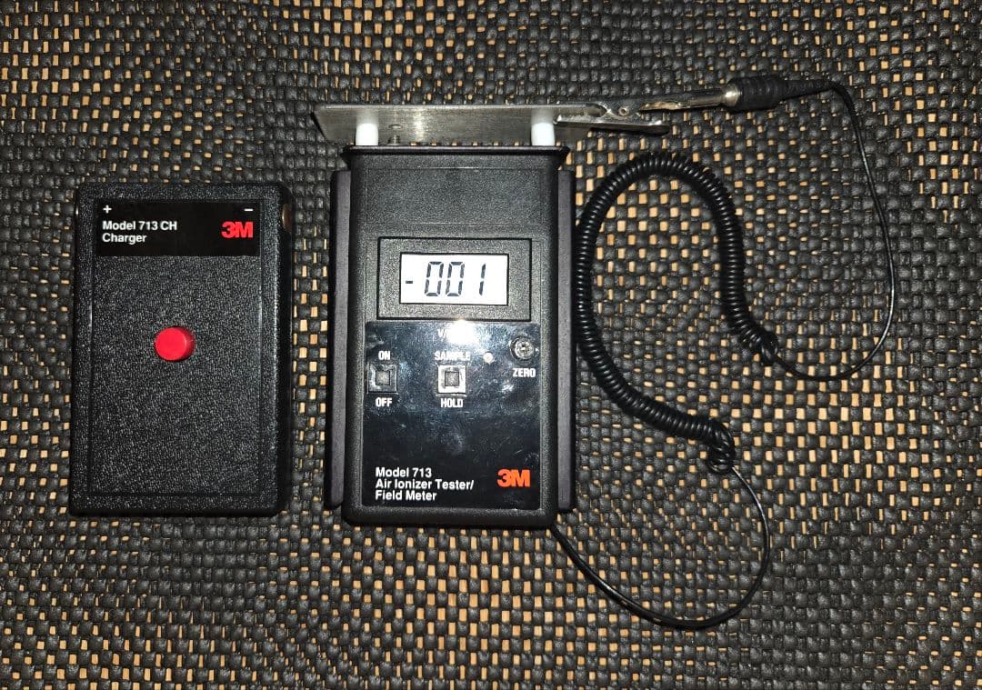 ​3M 静電気測定器 セット Model 713 ＆ 外部電源 713CH 3M 静電気測定器 セット Model 713 ＆ 外部電源 713CH - メルカリ