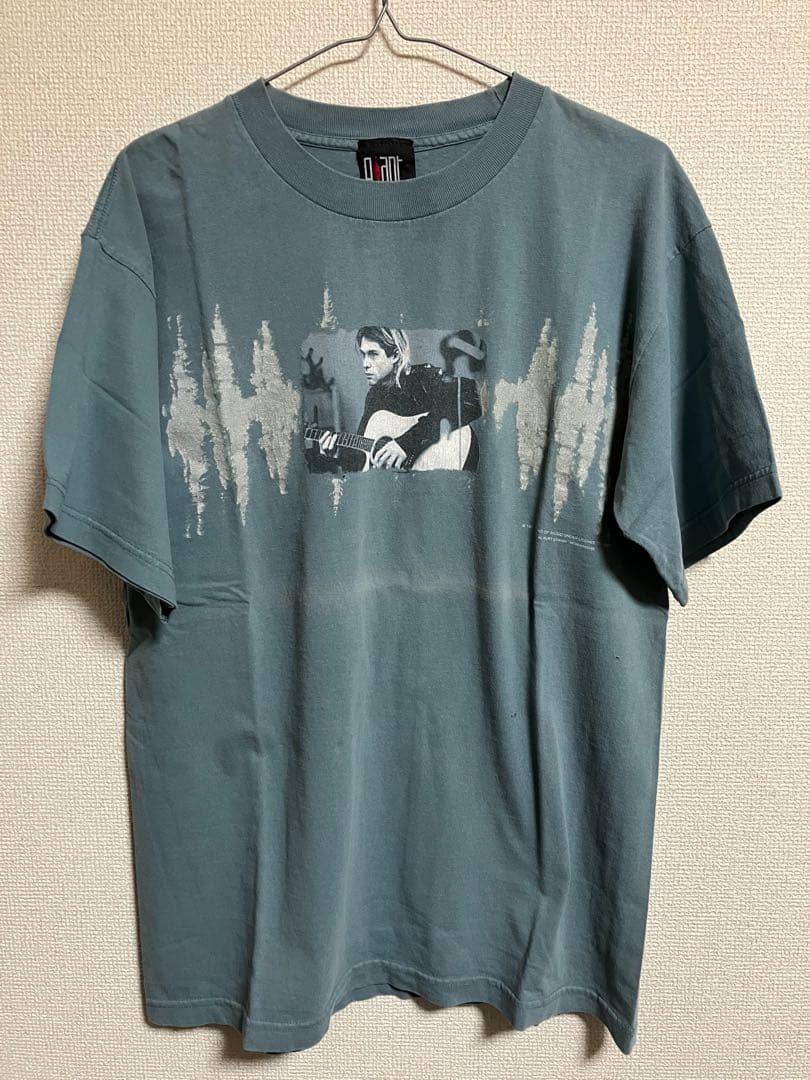  Cobain Tシャツ 公式 KURT COBAIN カートコバーン Tシャツ バンドTシャツ ブラック Coloured