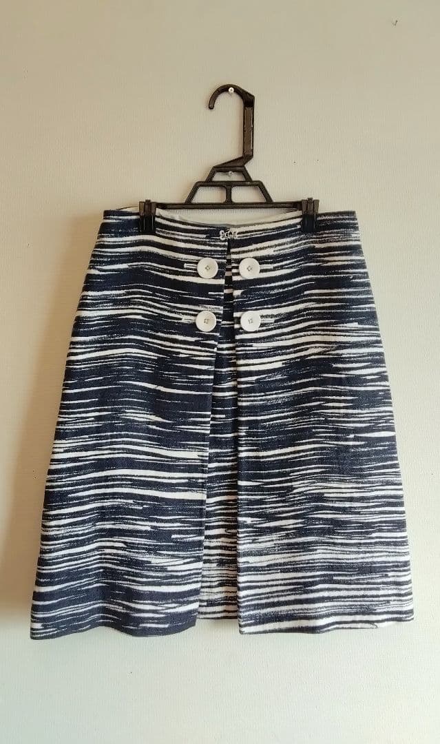スカート mina perhonen \"ocean\" printed skirt